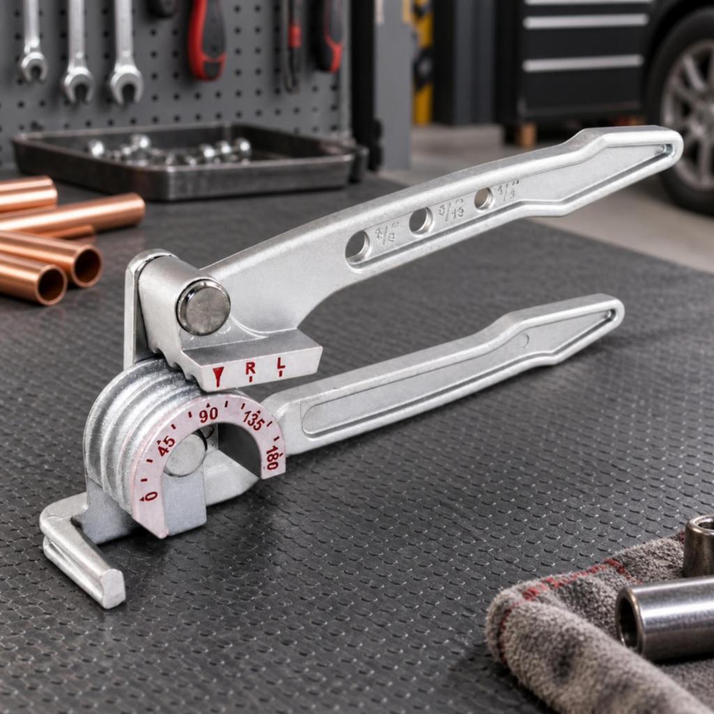 Three-Channel Tube Bender Versatile for Refrigeration Repair