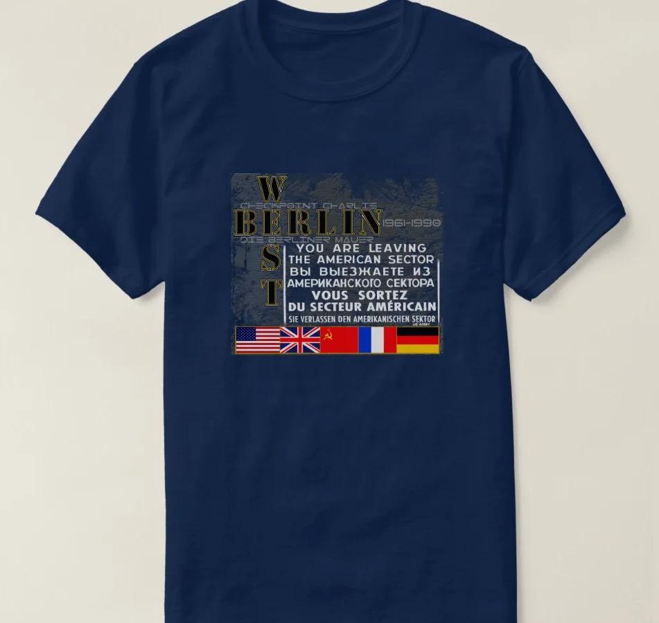 

Cool Design West Berlin Die Berliner Mauer Mens TShirt Summer Cotton Short Sleeve ONeck T Shirt New S3XL 4XL