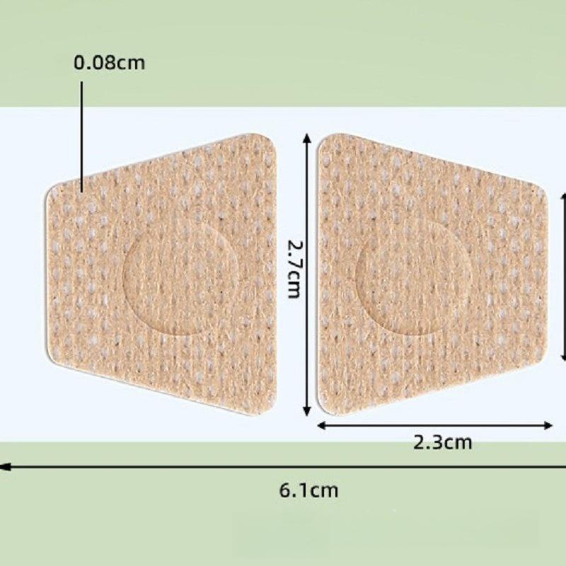 10/20 Pairs Nail Care Patch Inlay Nail Groove Into the Meat Toe Pad Screen Protector Long Soft Nail Gray Nail Orthopedic Sticker