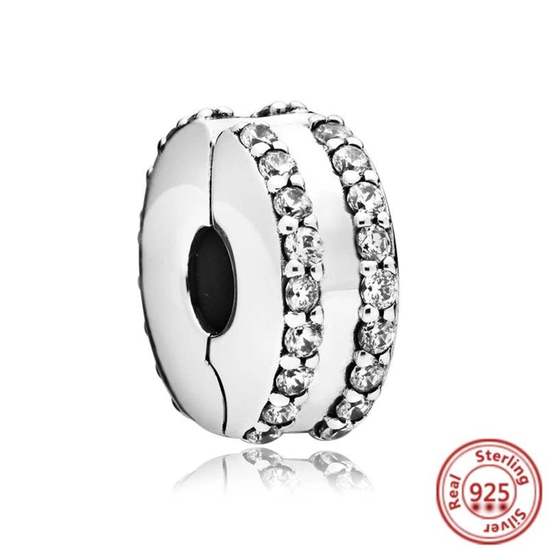 Original Copper Gold Ocean Love Mom Flowers Heart Shiny Beads Charms For Bracelet Necklace Diy Jewelry Women Gift