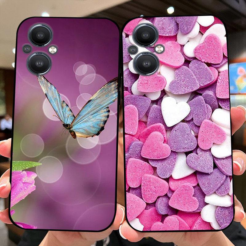 For Oppo Reno8 Lite Soft Case Reno 8 Z Silicone TPU Phone Cover For OPPO Reno8 4G 5G 8 Pro Plus New Fashion Painted Fundas Capa