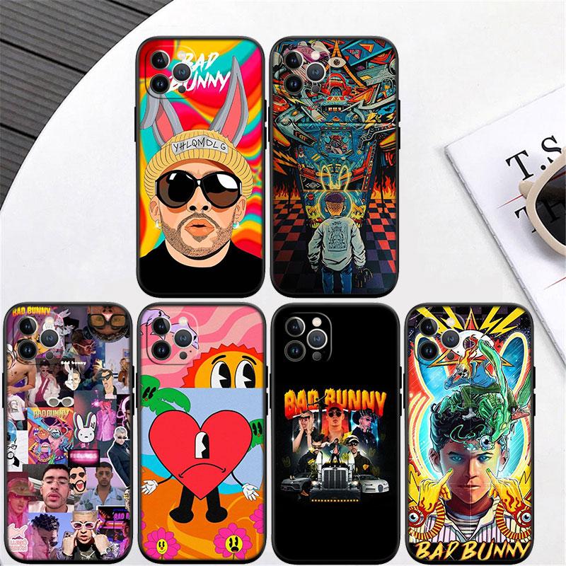 Bad Bunny New High-End Cover Phone Case for iPhone 16 15 14 13 Pro Max Plus Mini