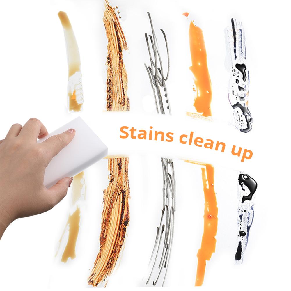 White Sponge car Eraser Melamine Cleaner Multi-Functional Kitchen Bathroom Cleaning Tools Sponge 100*60*20mm