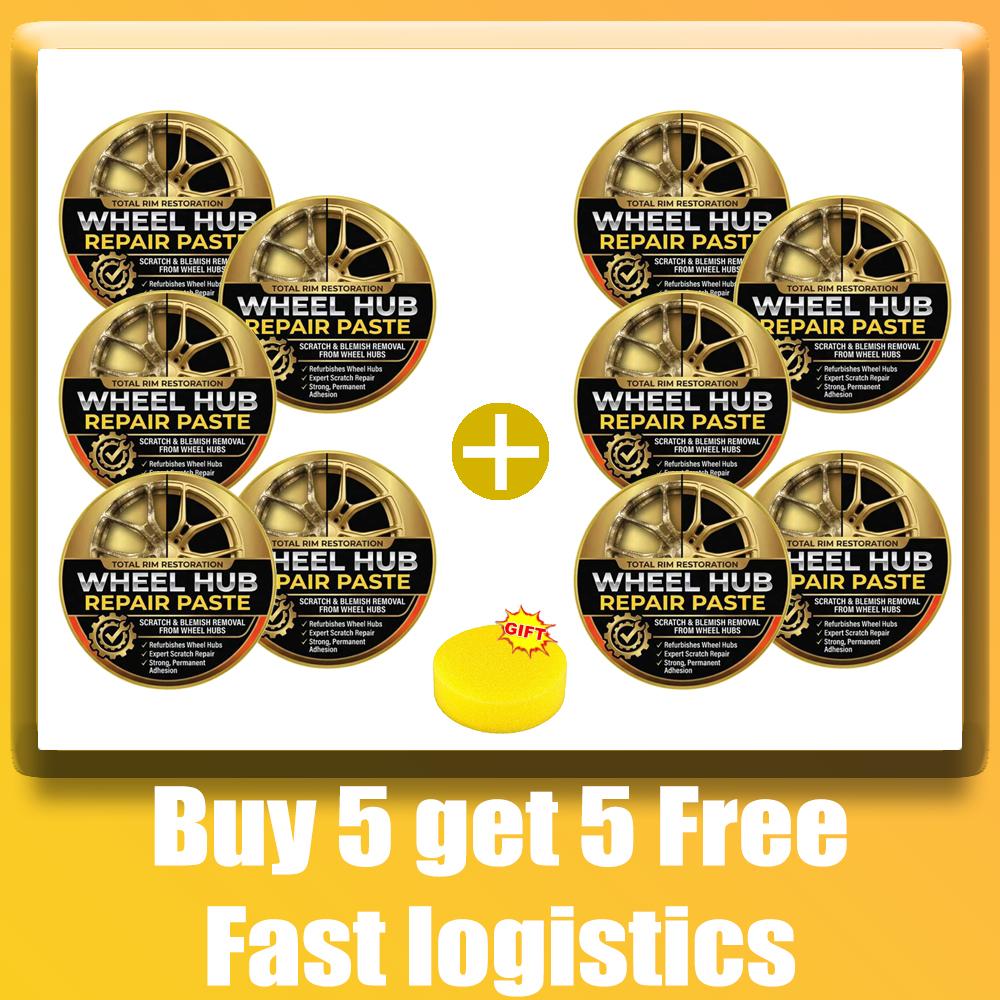 Automobile Wheel Rim Scratch Reconditioning Paste Tire Rim Scratch Paint Repair Paste - Aluminum Alloy Wheel Hub Repair Supplies
