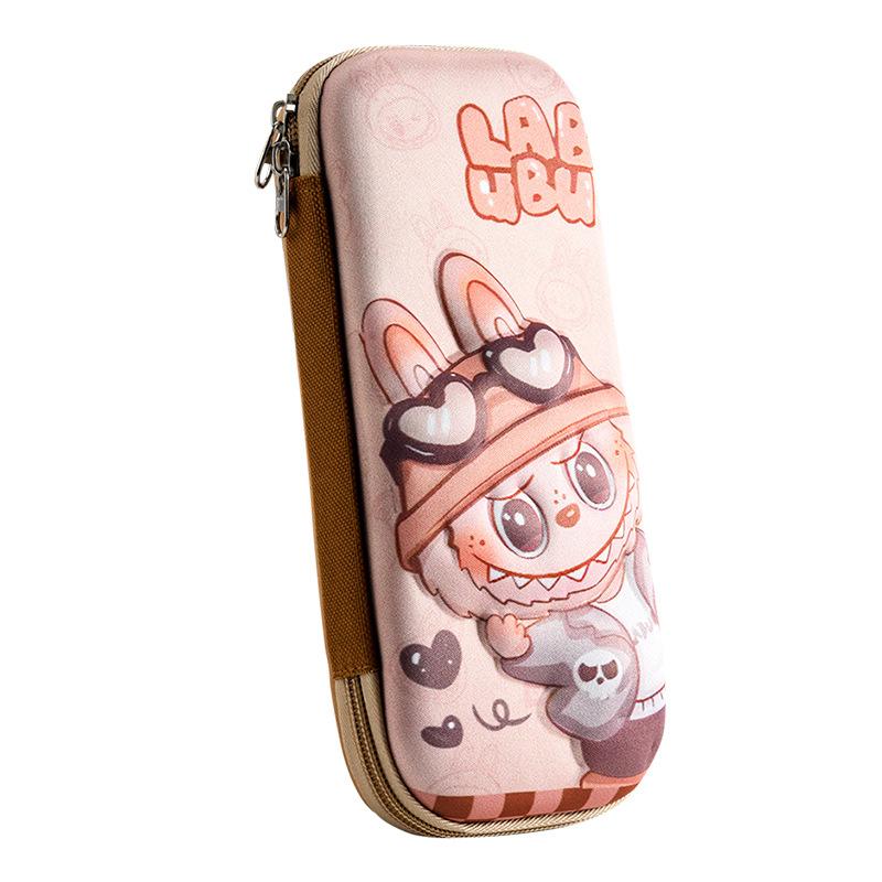 3D Stationery Box Primary School, Pencil Case Girls Cartoon Nezha Pencil Case Students Children