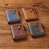 Men's Multi-functional Short Zipper Wallet with Multiple Card Slots and Coin Purse