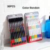 10/20/30-Pack Boxed Toothbrushes for Deep Cleaning Without Harming Gums, Family Pack with Random Colors, Adult Bamboo Charcoal Toothbrushes, Daily Use