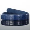 Mei Mary Smooth buckle belt, double-sided cowhide crocodile pattern belt, genuine leather
