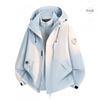 3-in-1 Waterproof Windproof Hiking Jacket With Removable Fleece Liner Men Women Outdoor Trekking Camping