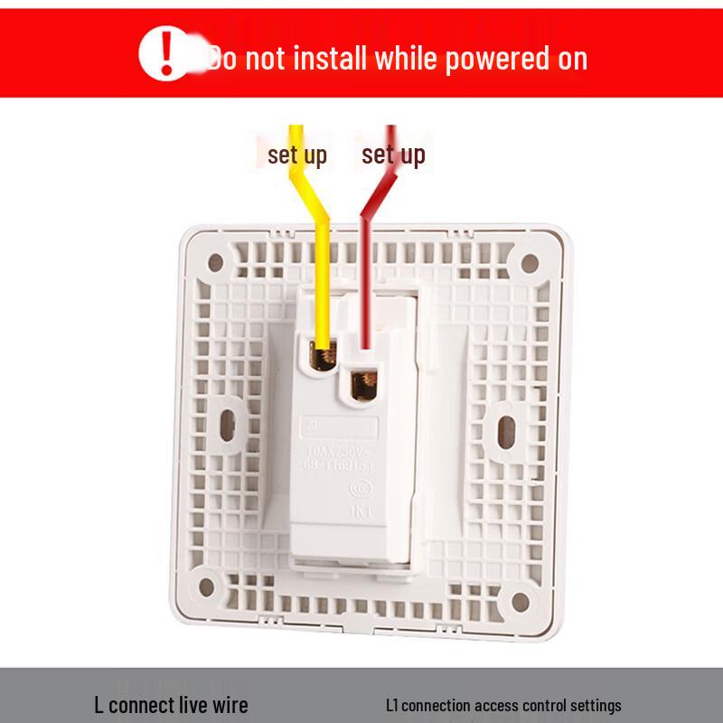 MaShiFu 86 Type Recessed Access Control Exit Button