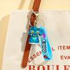 New KPOP Demon Hunters Little Tiger Keychain Pendant Cartoon Anime Monster Hunt Girl Key Ring Bag Hanging Decoration Gift