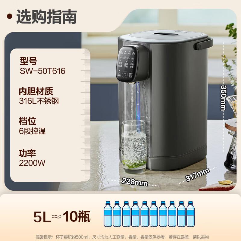 SUPOR 5L 316L Electric Hot Water Bottle