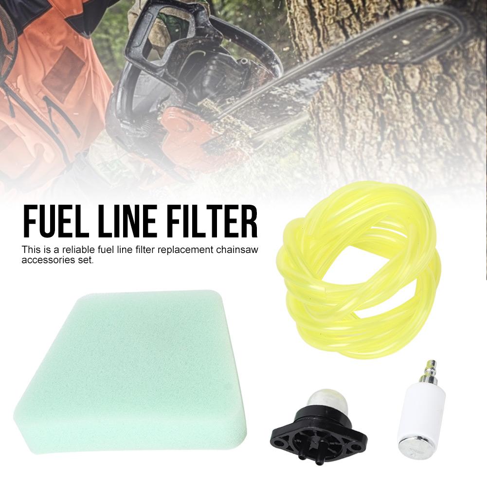 Fuel Line Filter Kit Fit for Poulan Craftsman Chainsaw 1950 Gas Saw 530037793