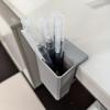 Clip‑on Desk Side Pen Holder Multifunctional Stationery Storage Box Home Office Organizer