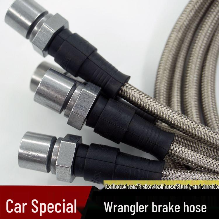 Wrangler Gladiator JT Pickup 2.5-4" Lift Extended Brake Lines & Steel Hoses