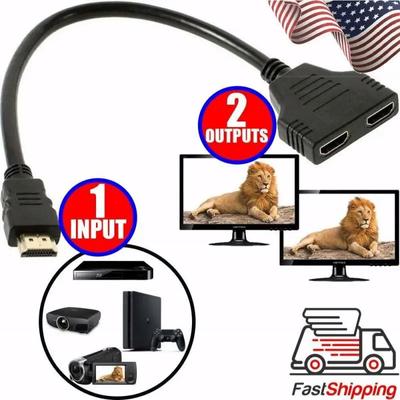 Garso ir vaizdo priedai – HDMI kabeliai ir adapteriai