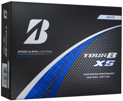 BRIDGESTONE TOUR B XS Golf 2024 White Balls, Model, 12-Pack, (S4WXJ)