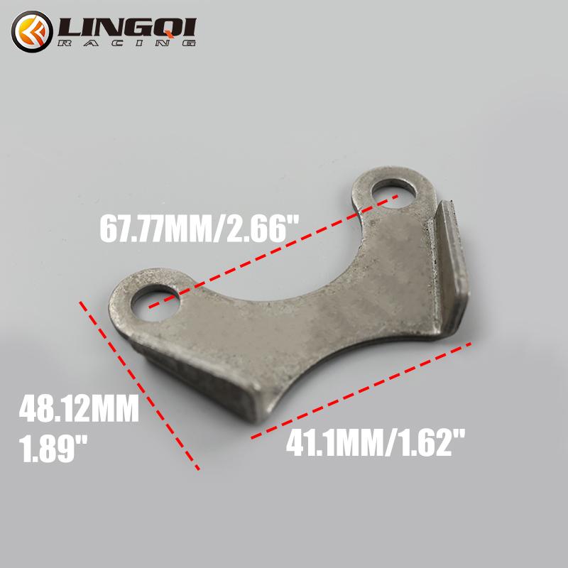 LESQUE Shock Absorber Flat Fork Bracket U-Shaped Fixed Supporting Seat For Motorcycle ATV Dirt Pit Bike Go Kart UTV Buggy