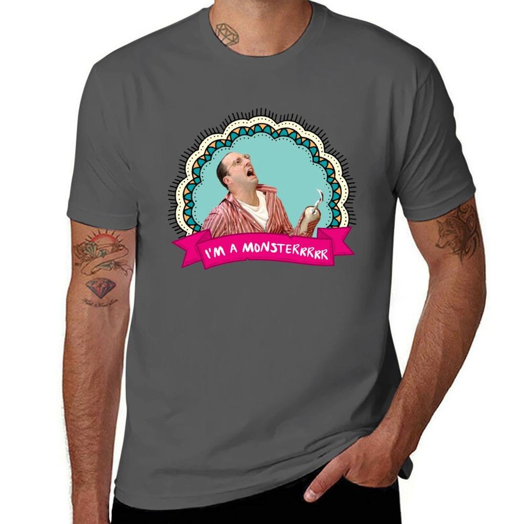 Buster Bluth Is A Monster! Arrested Development Quote T-shirt T Shirt Men 100% Cotton Luxury Brand Cotton Tshirt 100% T-shirt
