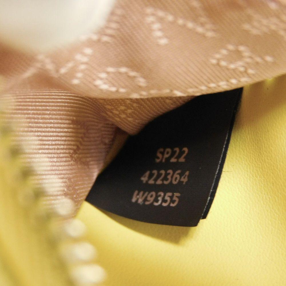 Used 10316 Falabella Zip Card Holder 422364 W9355 7330 7943 Current Shaggy Yellow Canary Excellent Condition Women's