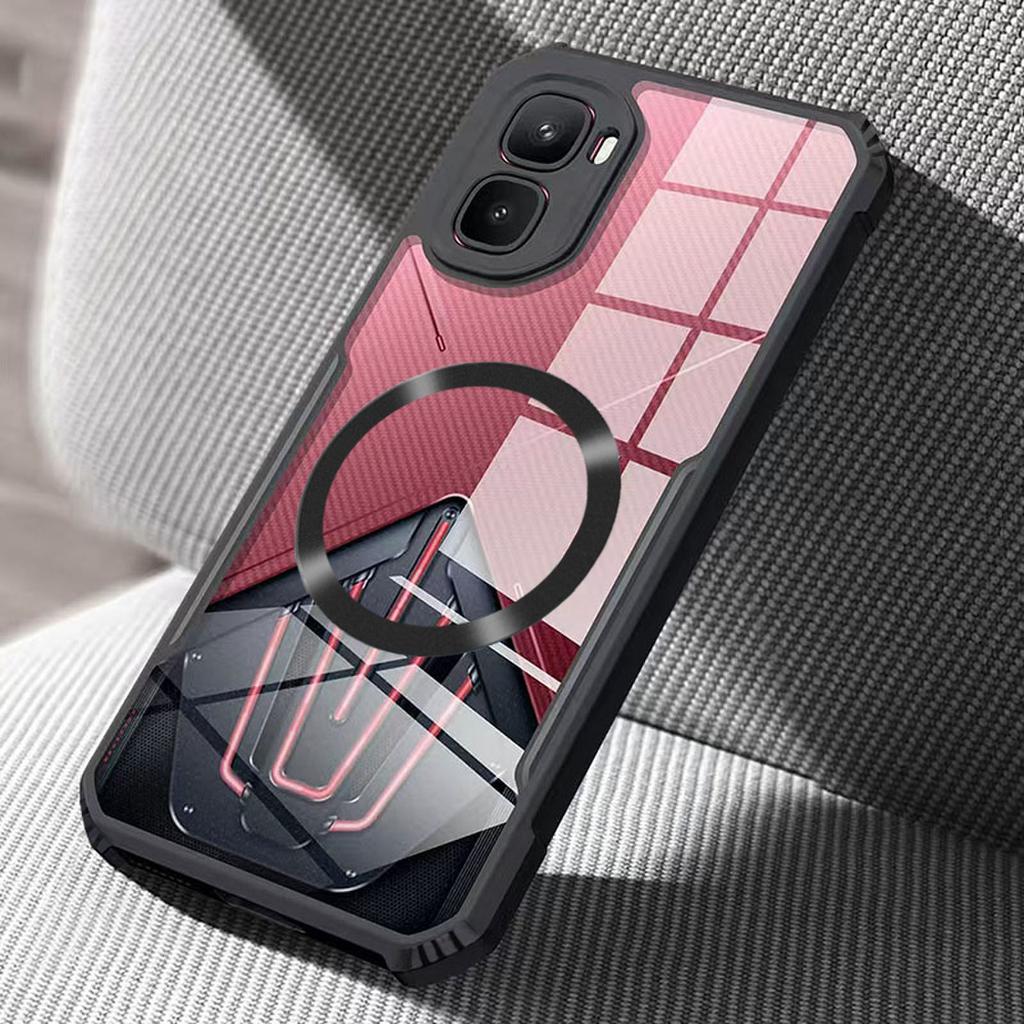 Custodie magnetiche ultrasottili per telefono per infinix GT 50 30 20 10 Pro Plus 5G 5G+ Custodia Semplice TPU Resistente Protezione antigraffio Copertura 02