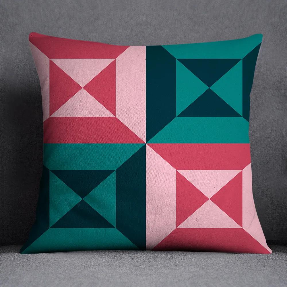 Wohnkultur Geometrische Design Kissenbezug Schlafzimmer Wohnzimmer Minimalistischen Büro Auto Innen