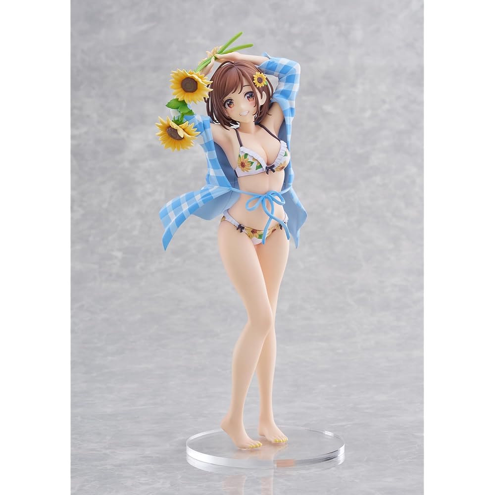 PLUMPMOA Morikura Madoka Original Illustration [Sunflower Girl] 1/7 Scale PVC Pre-painted Complete Figure PF377