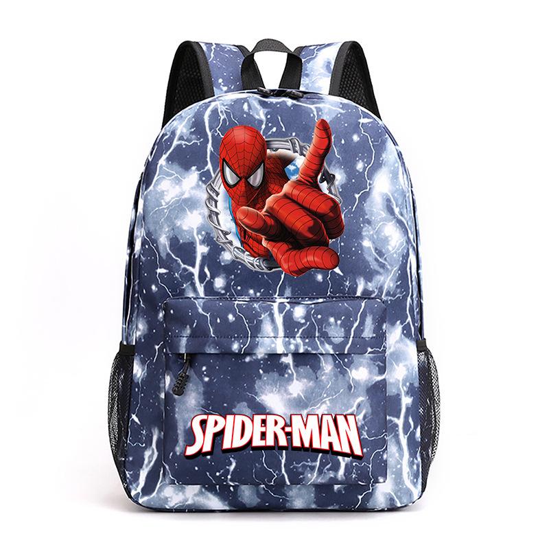 Zaino Marvel Spider-Man Zaino per Studenti Zaino per Adolescenti Cartone Animato Zaino Scolastico per Bambini