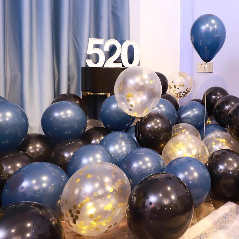 Metallic Silver & Purple Sequin Balloons for Events & Celebrations