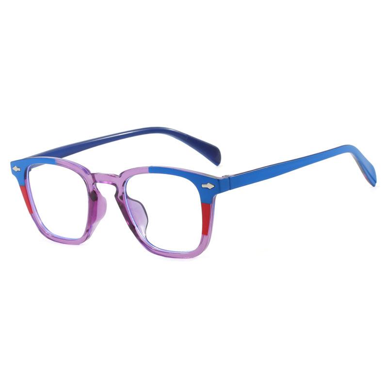 New Black Square Computer Glasses Frame Women Men Anti Blue Light Rectangle Eyewear Blocking Optical Spectacle Eyeglasses