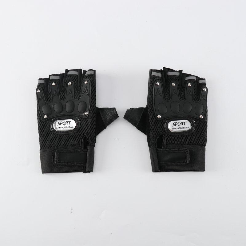 

Дышащие тактические перчатки без пальцев для езды Consult the merchant чёрный