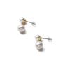[VOTRE COUTURE] Pearl Earrings Grand Premium 2 Sizes 2 Beads Grand Premium Pearls Luxury Domestic Made Women's White Gold 810mm Brand 10 Year