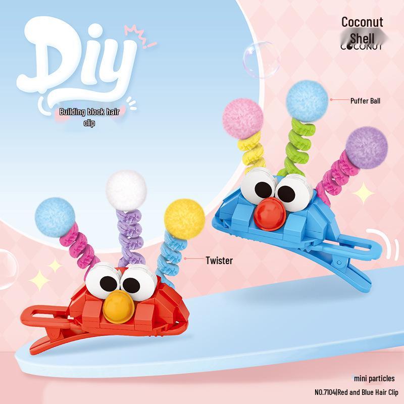 

Дофаминовый декор: Игрушки ручной работы в виде сцепляющихся заколок для волос для девочек Standard