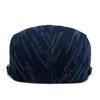 Denim Vintage Berets Men Women Newsboy Cap Summer Casual Cotton Single Layer Visor Flat Hat Autumn Retro Ripped Beret Unisex
