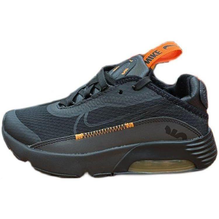 

Nike Air Max 2090 SE С круглым носком Удобная амортизация Защита от ударов Повседневная обувь Детские кроссовки Черные DB0928-001 28