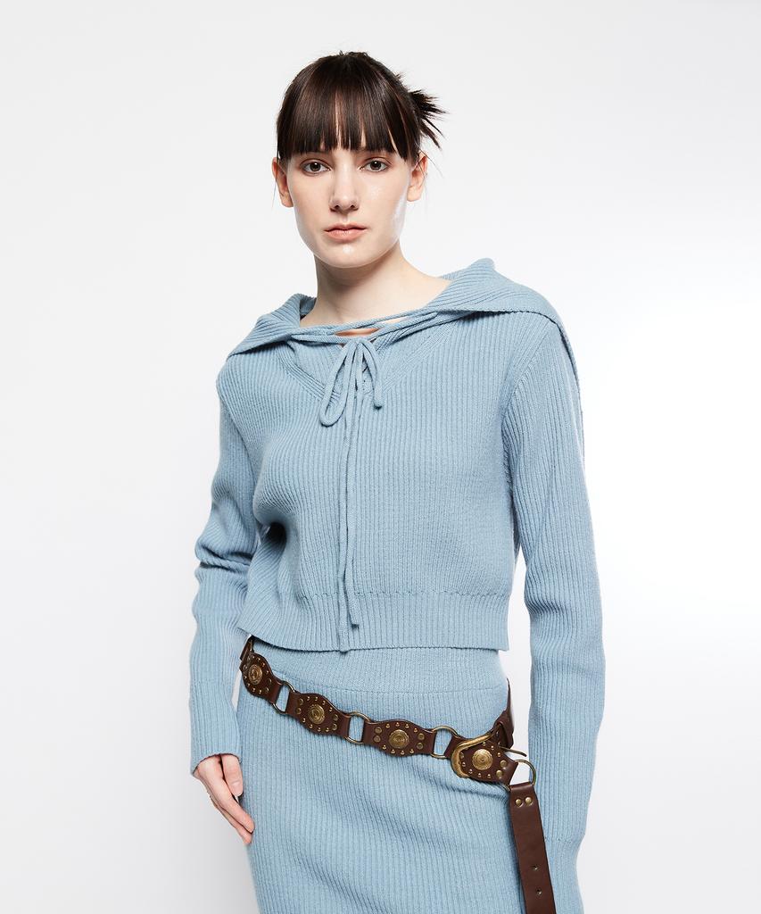 LARTIGENT L7 Sailor Knit Set(Sky Blue)