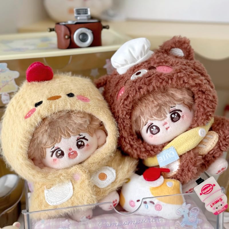 Fluffy animal costume for 10cm stuffed animal costume otaku costume bear, costume, accessory, activity, doll, mascot, kpopdoll, [product]