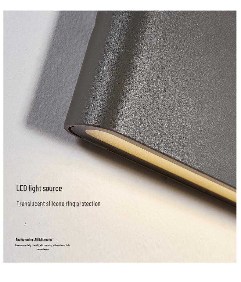 Nordic Ultra-Thin LED Wall Light for Outdoor or Indoor Use