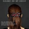 Rhinestone Duckbill Hair Clip: Retro Korean Style Headwear for Women