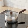 Infant Meals Cooking Pot Easy to Clean Stainless Steel Milk Universal Stovetop Compatibility