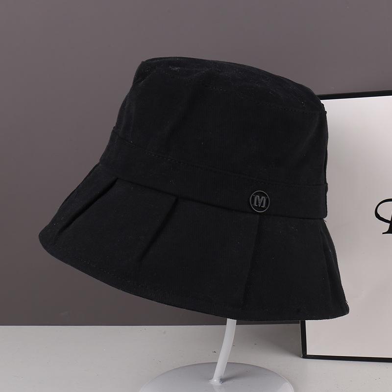 Summer Bucket Hat Women's Fashion Show Face Small Leisure Basin Hat Outdoor Travel New Sunshade Sun Protection Hat Beach Hat