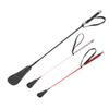 Riding Whip Horse Dressage Crop Equestrian Equipment 68cm with Rubber Wrist Strap Palm