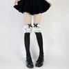 Lolita Lace Trim Over Knee Socks With Bowknot Multiple Layers Sweet Girl Butterfly Knot Pure Desire Long Tube Stockings