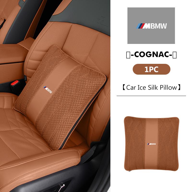 Für BMW Autokissen und Klimaanlagenabdeckung 2-in-1 Eis Seide Atmungsaktiv Auto Zubehör X1 X2 X3 X4 X5 X6 X7 G20 G30 6GT E46