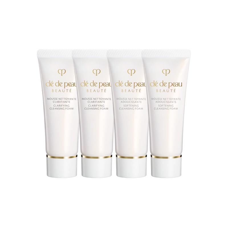 Clé De Peau Beauté (Cpb) Смягчающая/Очищающая пенка для умывания Softening Foam 20ml×2 + Clarifying Foam 20ml×2