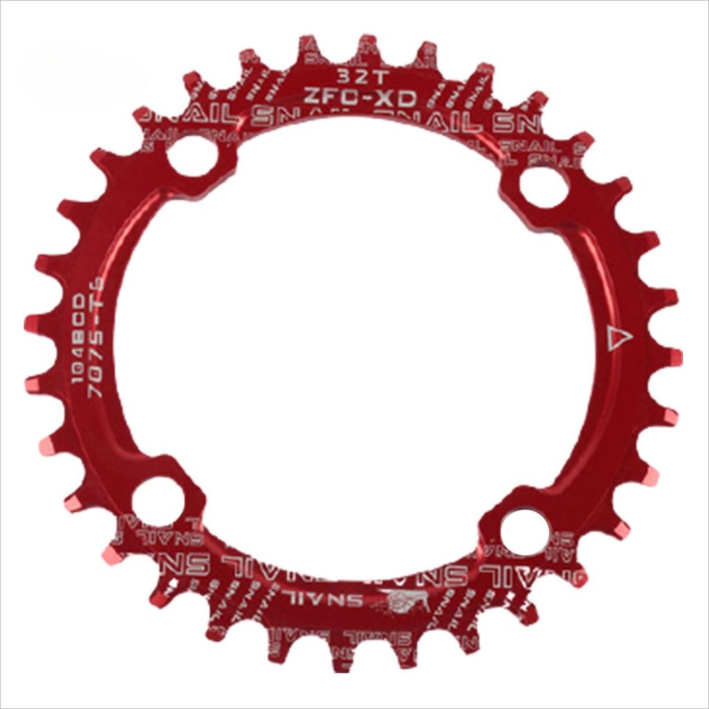 For Bicycle Bike Round/Oval 104BCD 32T 34T 36T 38T Narrow Wide Single Chainring