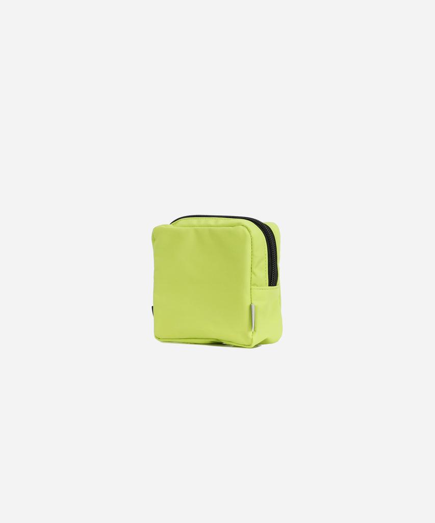 Jenner Square Recycled Nylon Pouch [Lime]
