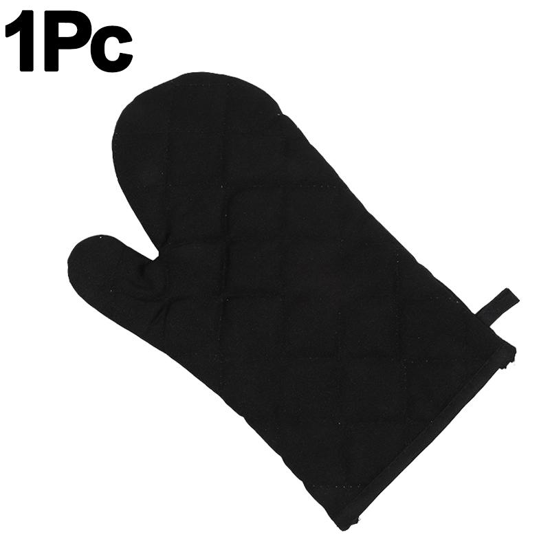 1/2Pcs Oven Mitts Kitchen Oven Microwave Gloves High Heat Resistant Long Oven Mittens Anti-scalding Cloth Gloves