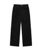 Siyajyu Sijn6087 Arco Curved Denim_Black
