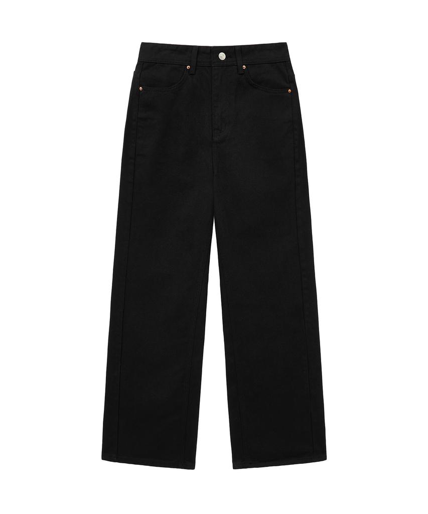 Siyajyu Sijn6087 Arco Curved Denim_Black